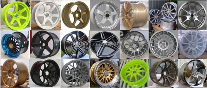 Via Rims 16 Inch VIA 15 16 17 inch Staggered Aluminum Alloy Wheel Rim