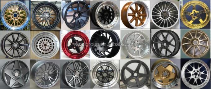 Via Rims 16 Inch VIA 15 16 17 inch Staggered Aluminum Alloy Wheel Rim