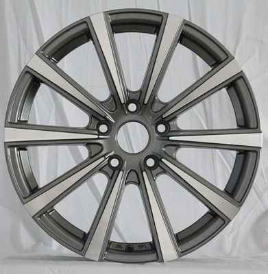 Black Car alloy wheels 17 inch forged black aftermarket aluminum wheels