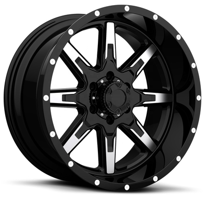 20 Inch 6x139.7 Rims Aluminum Car Alloy Wheels Matte black color