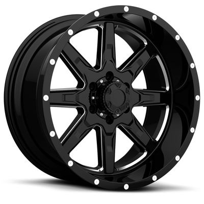 20 Inch 6x139.7 Rims Aluminum Car Alloy Wheels Matte black color