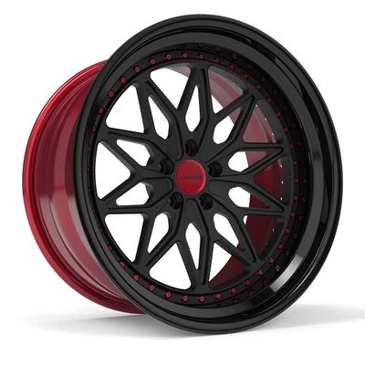 19" 24" Aluminum Alloy 3 Piece Forged Wheels