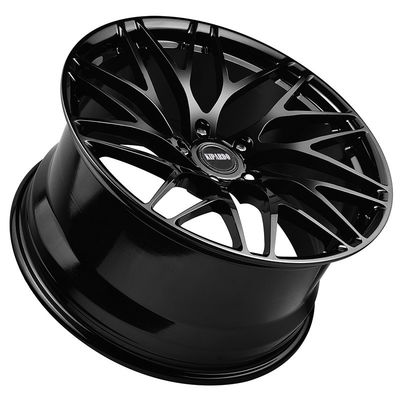 Brushed Black 2 Piece Forged Wheels For Racing