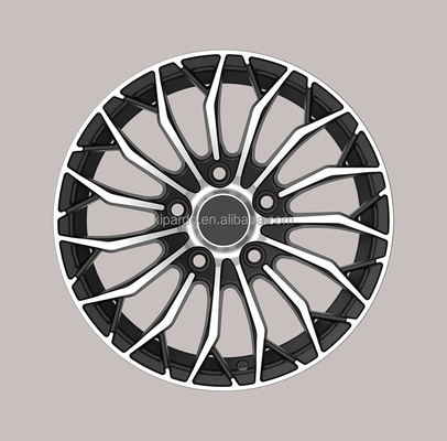 17 Inch Custom Made  Aftermarket Mag Wheels Black Finishing