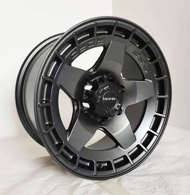 17 18 19 inch 6x139.7 4x4 matt black offroad wheel Rims